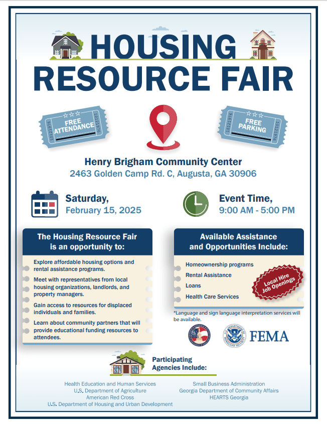 HOUSING RESOURCE FAIR - Walton Options for Independent Living